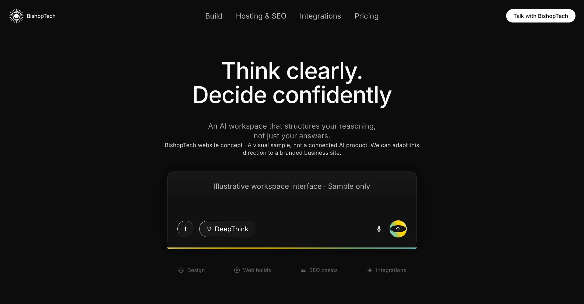 Asme AI landing page preview