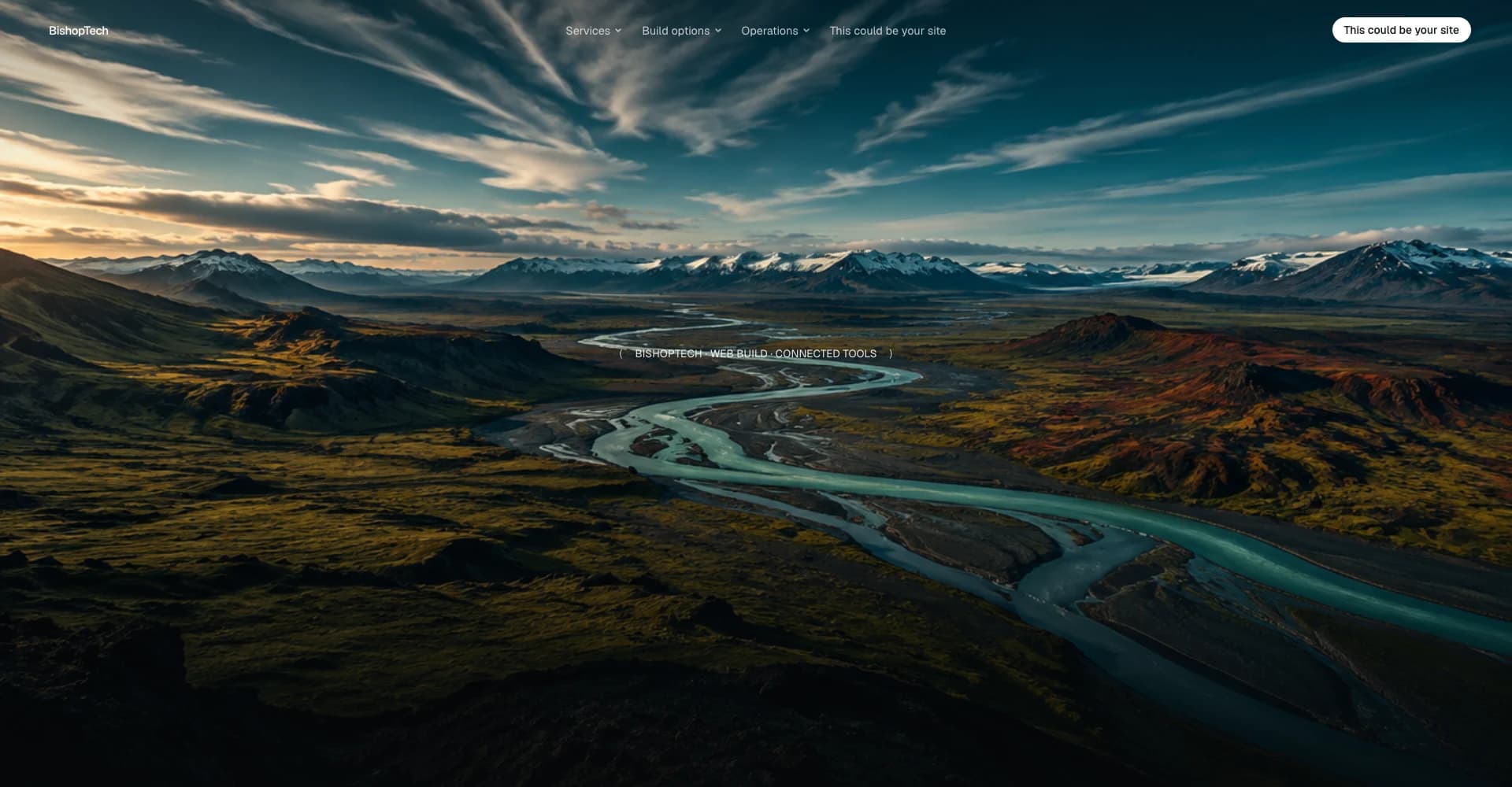 Halden Expeditions landing page preview
