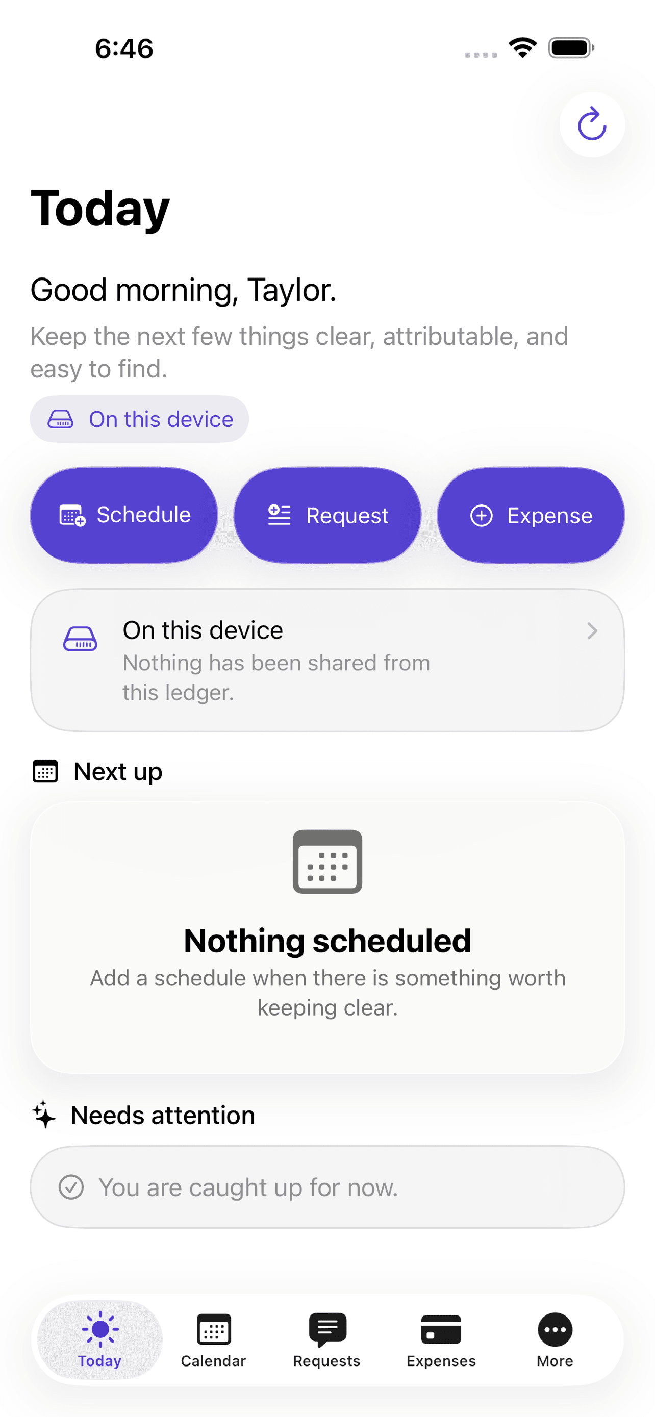 Family’d landing page preview